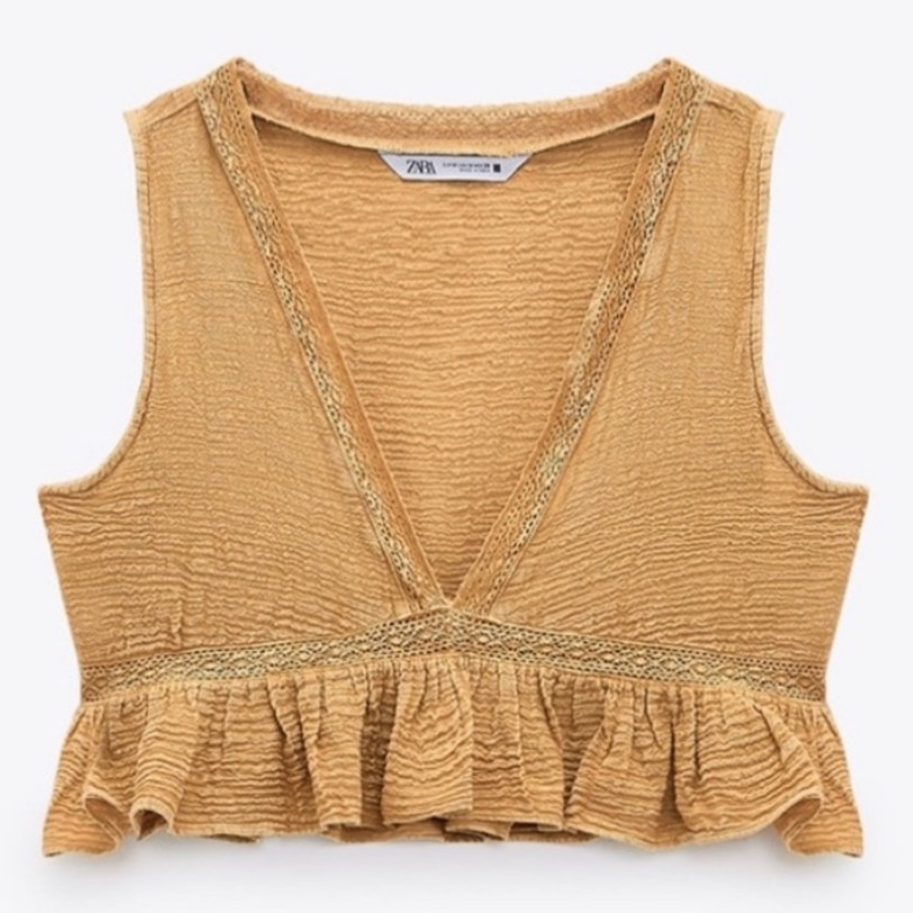 Zara Ruffle Top